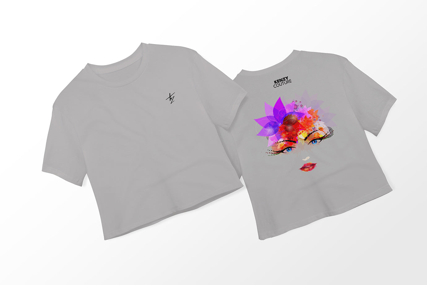 Camiseta Dama Tela Fria / Flor de loto