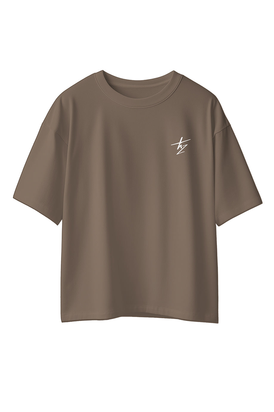 Camiseta Oversize Algodon peruano 250gr / Drunk Honey - Chocolate