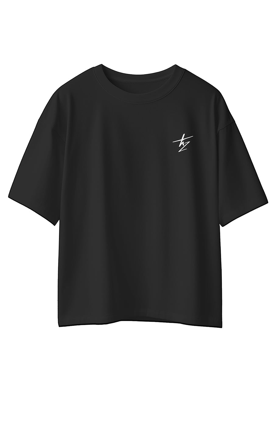 Camiseta Oversize Algodon peruano 250gr / God mode Negra