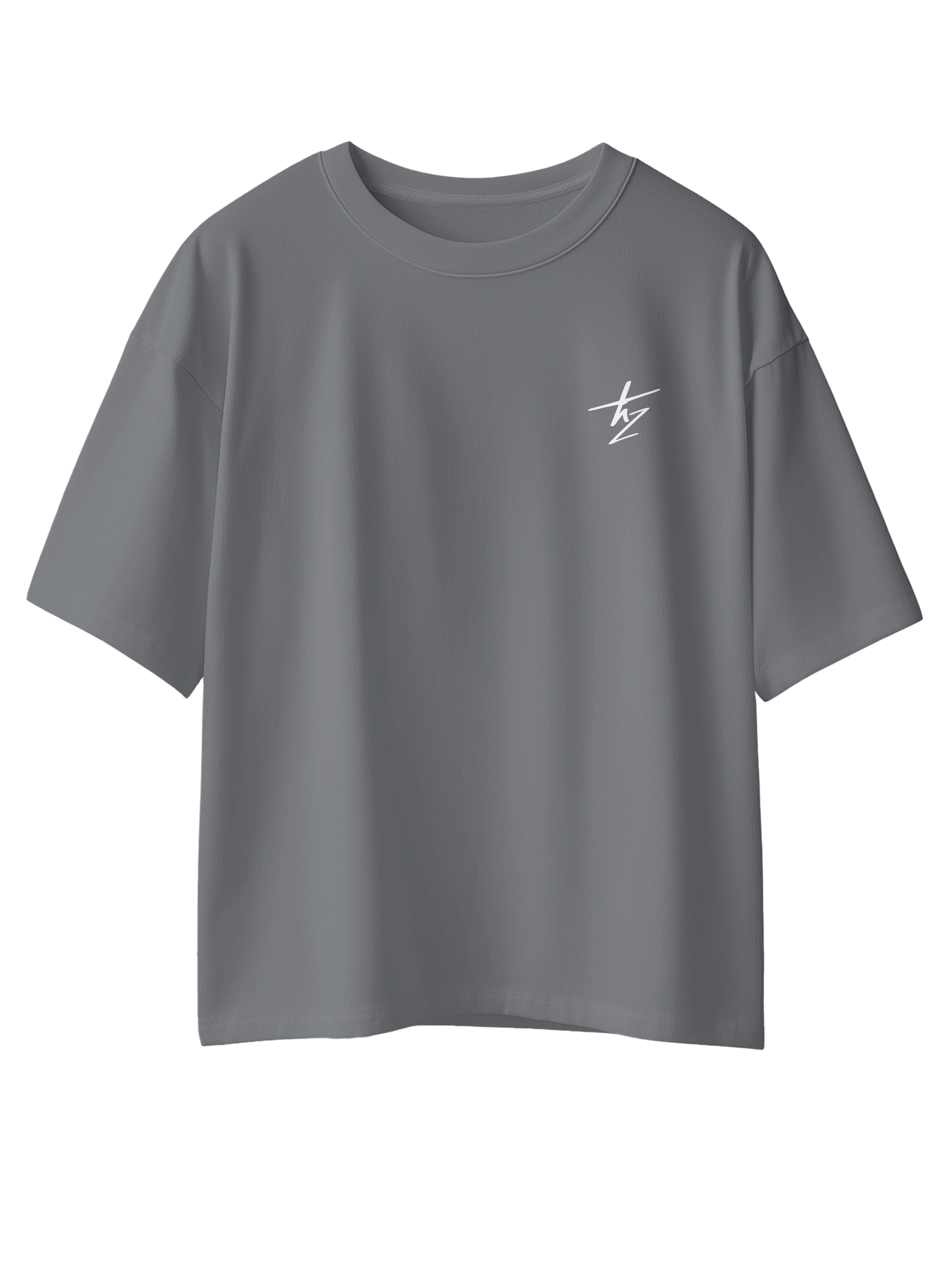Camiseta Oversize Gris estampado - Moon Thief