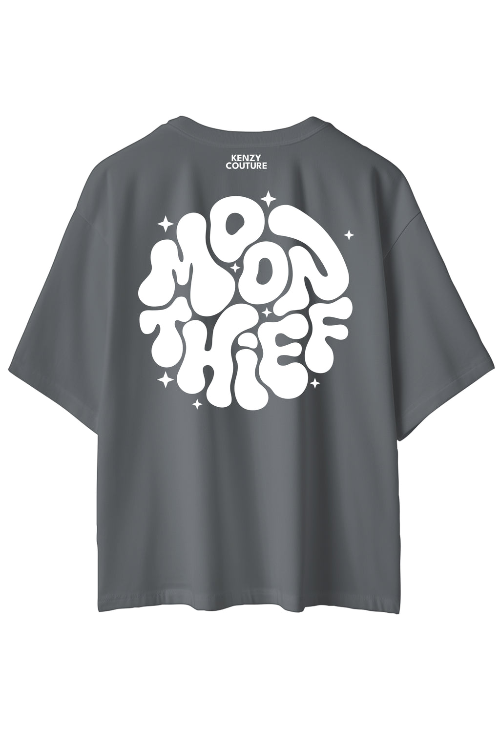 Camiseta Oversize Algodón peruano 250gr / Moon Thief- Gris