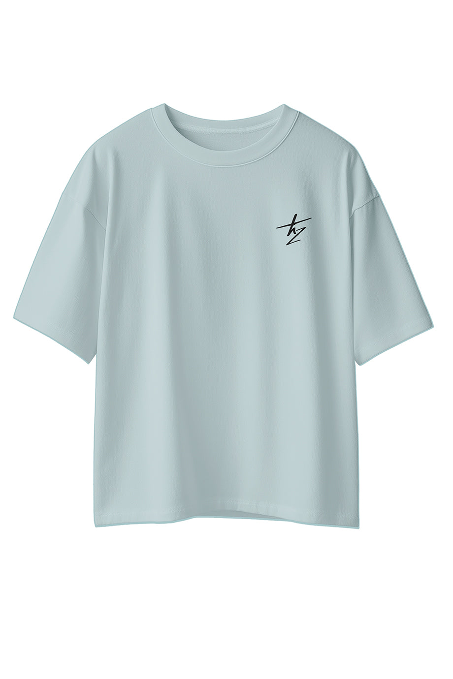 Camiseta Oversize Algodon peruano 250gr / Never know Verde manzana